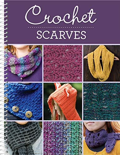 Book Cover Crochet Scarves
