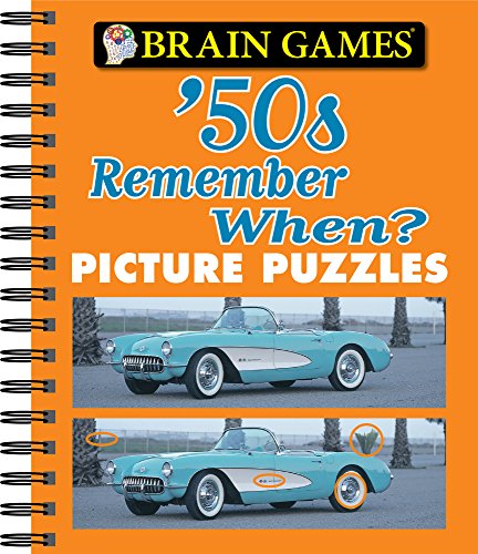 Book Cover Brain Games® Picture Puzzles: '50s Remember When?