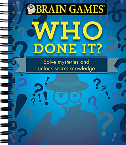 Book Cover Brain Games - Who Done It?: Solve Mysteries and Unlock Secret Knowledge