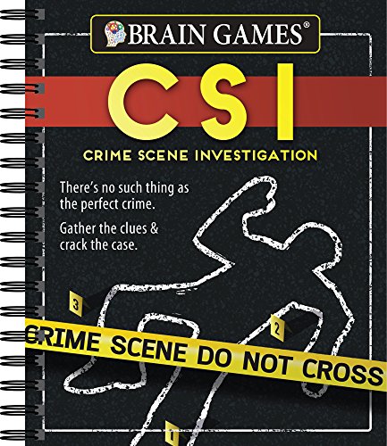 Book Cover Brain Games - Crime Scene Investigation (CSI) Puzzles