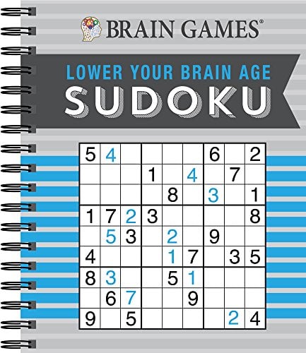 Book Cover Brain Games - Lower Your Brain Age - Sudoku