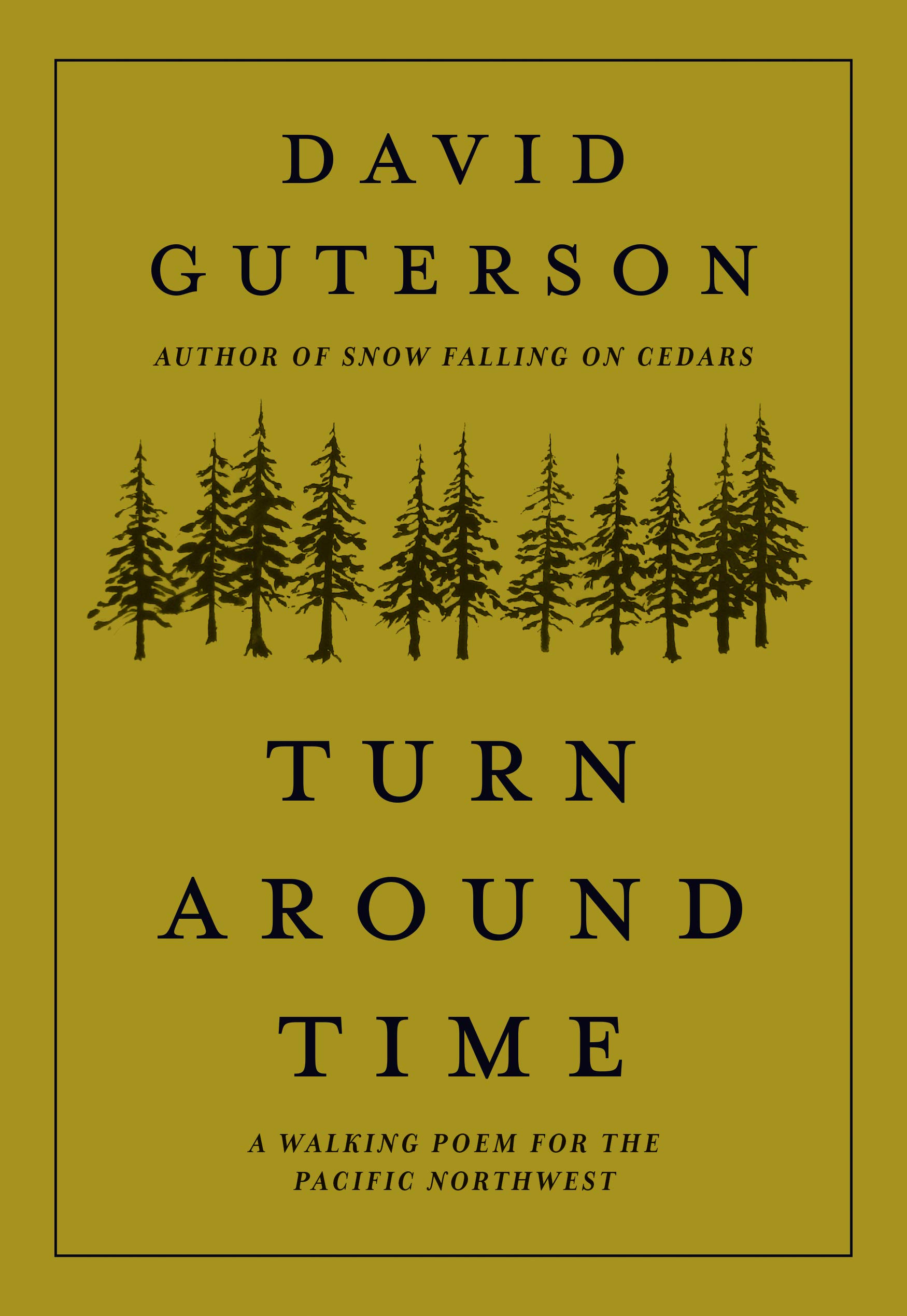 Book Cover Turn Around Time: A Walking Poem for the Pacific Northwest