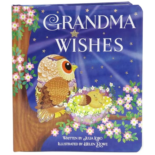 Book Cover Grandma Wishes Love You Always Padded Board Book, Ages 1-5