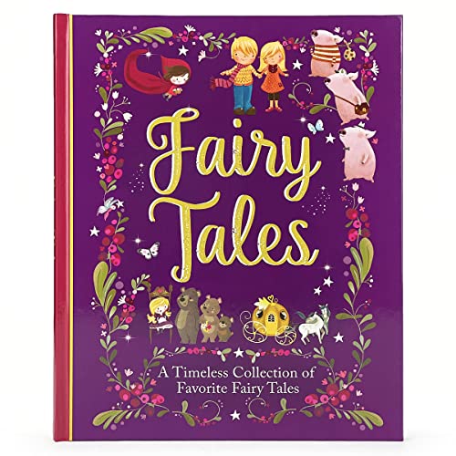 Book Cover Fairy Tales Treasury: A Timeless Collection of Favorite and Classic Fairy Tales Stories for Children (Hardcover Storybook Treasury)