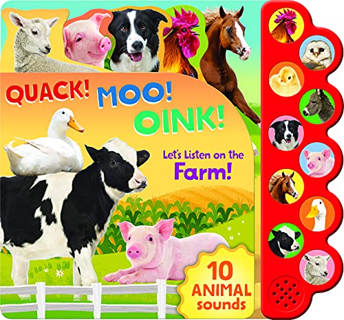Book Cover Quack! Moo! Oink! Let's Listen on the Farm!