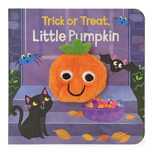 Book Cover Trick or Treat Little Pumpkin (Children's Interactive Finger Puppet Board Book)