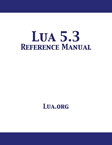 Book Cover Lua 5.3 Reference Manual