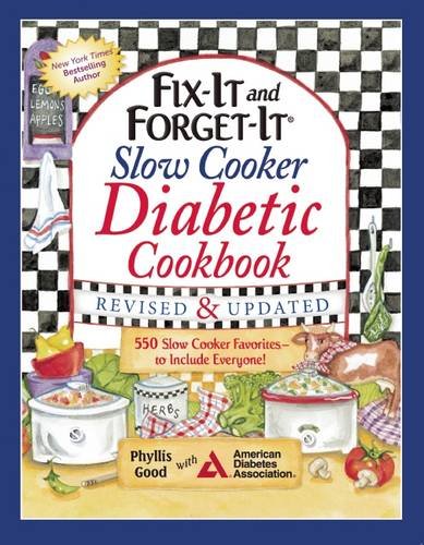 Book Cover Fix-It and Forget-It Slow Cooker Diabetic Cookbook: 550 Slow Cooker Favoritesâ€”to Include Everyone (Fix-It and Enjoy-It!)