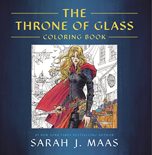 Book Cover The Throne of Glass Coloring Book