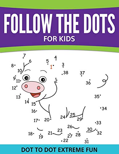 Book Cover Follow The Dots For Kids: Dot To Dot Extreme Fun