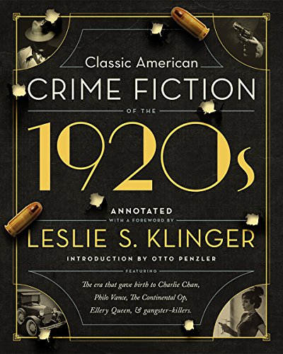 Book Cover Classic American Crime Fiction of the 1920s