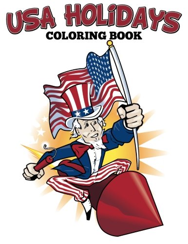 USA Holidays Coloring Book