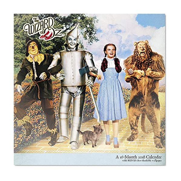 Book Cover 2018 The Wizard of Oz Wall Calendar (Mead)