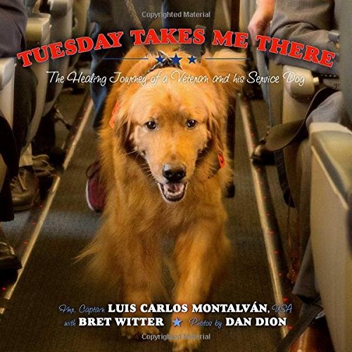 Book Cover Tuesday Takes Me There: The Healing Journey of a Veteran and his Service Dog