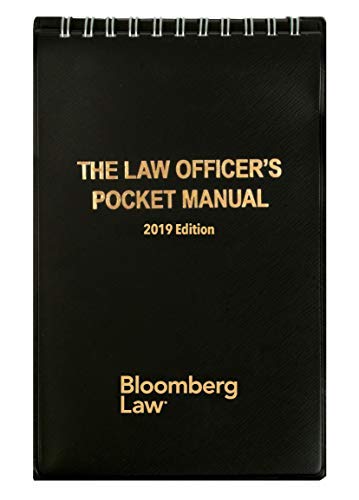 Book Cover Law Officer's Pocket Manual: 2019