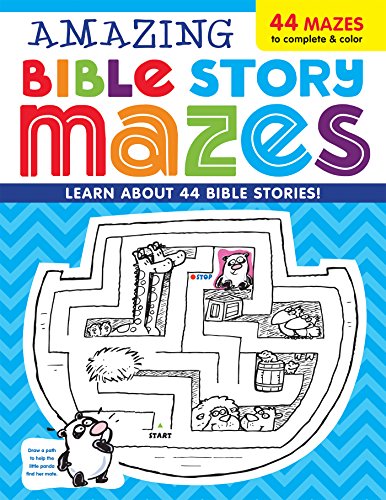 Book Cover Amazing Bible Story MAZES (I'm Learning the Bible Activity Book)