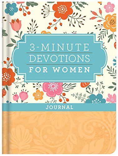 Book Cover 3-Minute Devotions for Women Journal