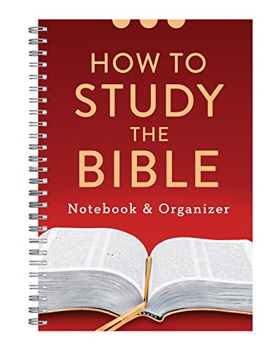 Book Cover How to Study the Bible Notebook and Organizer