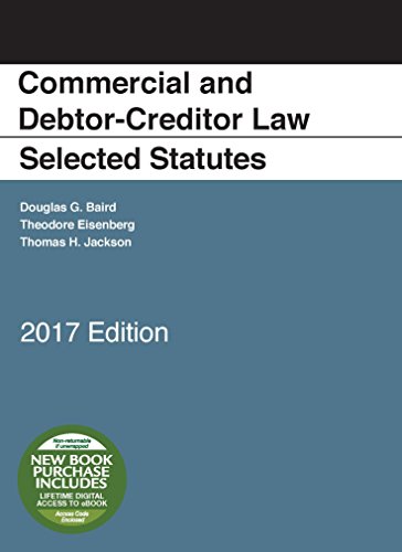 Book Cover Commercial and Debtor-Creditor Law Selected Statutes: 2017 Edition