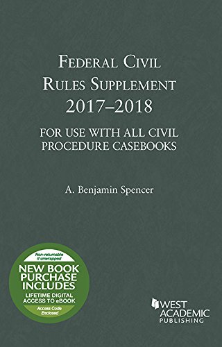 Book Cover Federal Civil Rules Supplement, 2017-2018 (Selected Statutes)