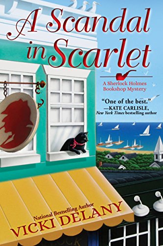 Book Cover A Scandal in Scarlet: A Sherlock Holmes Bookshop Mystery