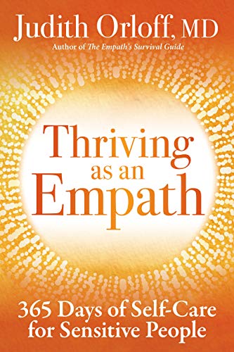 Book Cover Thriving as an Empath: 365 Days of Self-Care for Sensitive People