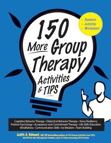 Book Cover 150 More Group Therapy Activities & TIPS