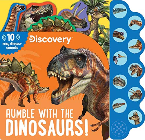 Book Cover Discovery: Rumble with the Dinosaurs! (10-Button Sound Books)