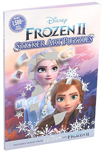 Book Cover Disney Frozen 2 Sticker Art Puzzles