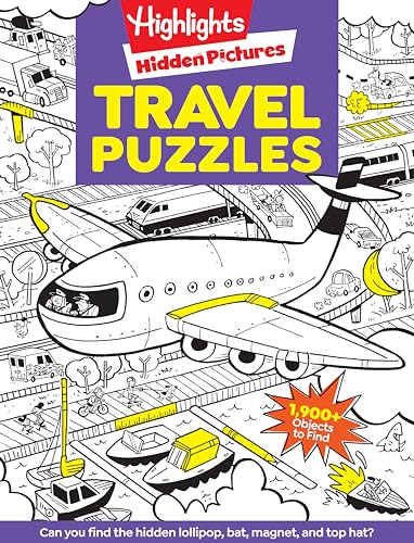 Book Cover Travel Puzzles (Highlights Hidden Pictures)