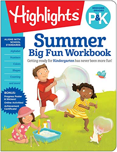 Book Cover Summer Big Fun Workbook Bridging Grades P & K (Highlights(TM) Summer Learning)