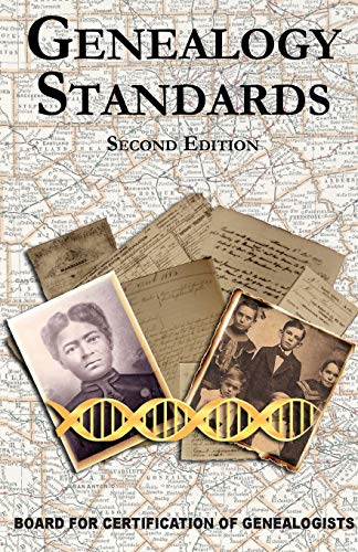 Book Cover Genealogy Standards Second Edition
