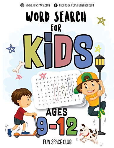 Book Cover Word Search for Kids Ages 9-12: Word search puzzles for Kids Activity books Ages 9-12 Grade Level 4 5 6 7 (Word Search books for kids 9-12 - Word find ... First word search hidden words puzzles!!)