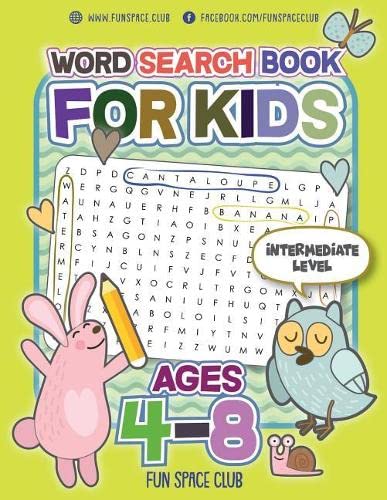 Book Cover Word Search Books for Kids Ages 4-8: Circle a Word Puzzle Books Word Search for Kids Ages 4-8 Grade Level Preschool, Kindergarten - 3 (Word find ... words puzzles!! Kids Activity books Ages 4-8)