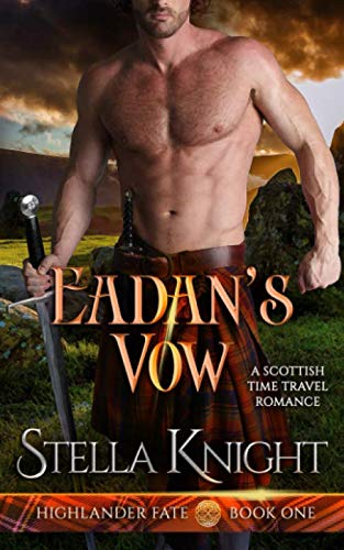 Book Cover Eadan's Vow: A Scottish Time Travel Romance (Highlander Fate)