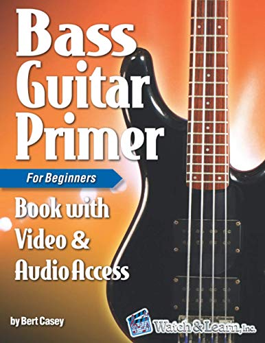 Book Cover Bass Guitar Primer Book for Beginners: with Online Video & Audio Access