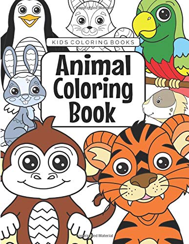 Book Cover Kids Coloring Books Animal Coloring Book: For Kids Aged 3-8 (The Future Teacher's Coloring Books For Kids Aged 3-8)