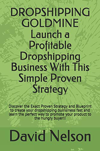 Book Cover DROPSHIPPING GOLDMINE: Launch a Profitable Dropshipping Business With This Simple Proven Strategy