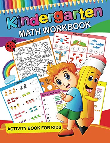 Book Cover Kindergarten Math Workbook: Easy and Fun Activity Book for Kids and Preschool