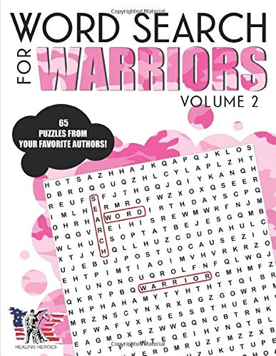 Book Cover Word Search For Warriors (Authors For a Cause)
