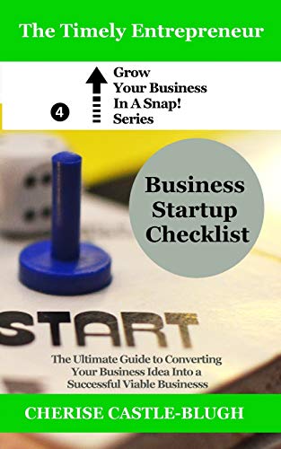Book Cover Business Startup Checklist (Grow Your Business In a Snap!)