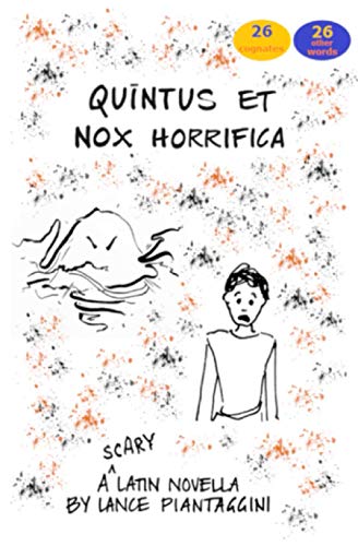 Book Cover Quintus et nox horrifica: A Scary Latin Novella (Latin Edition)