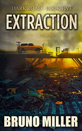 Book Cover Extraction: A Post-Apocalyptic Survival series (Dark Road)