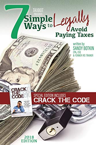 Book Cover 7 Simple Ways to Legally Avoid Paying Taxes: Special Edition