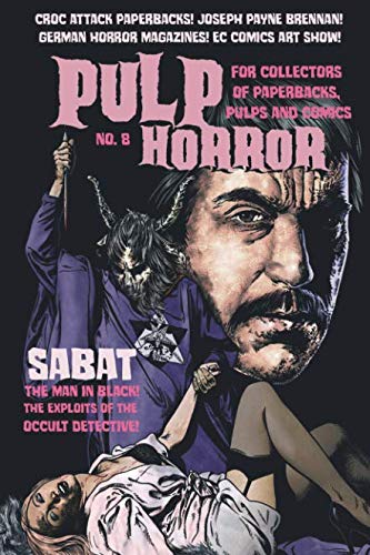 Book Cover Pulp Horror 8: The fanzine devoted to horror in vintage paperbacks, pulps and comics