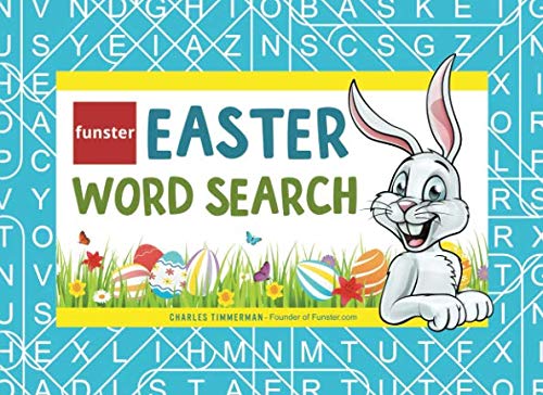 Book Cover Funster Easter Word Search: Easter basket stuffer