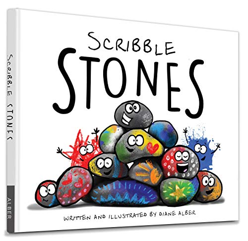 Book Cover Scribble Stones
