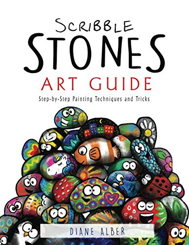 Book Cover Scribble Stones Art Guide: Step by Step Painting Techniques and Tricks