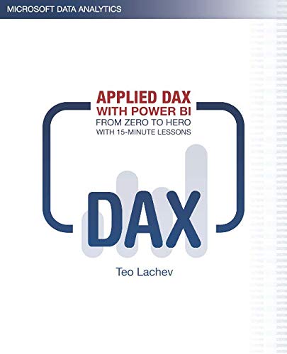 Book Cover Applied DAX with Power BI: From zero to hero with 15-minute lessons