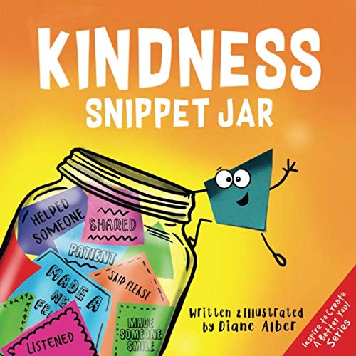 Book Cover Kindness Snippet Jar (Inspire to Create A Better You!)